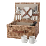 Two Person Willow Picnic Basket