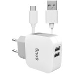 Snug Home Charger With USB Type-C Charge and Sync Cable - Image 2