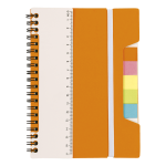 A5 Notebook With Sticky Notes And Ruler - Image 2