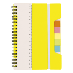 A5 Notebook With Sticky Notes And Ruler - Image 4