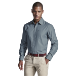 Easy Care Lounge Shirt Long Sleeve Mens