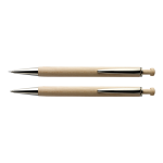 Maple Wood Pen And Clutch Pencil Set - Image 2