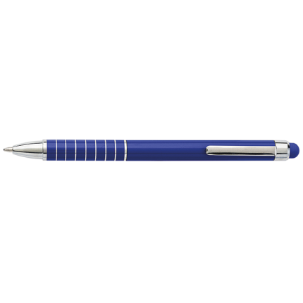 Aluminium Ballpoint Pen with Matching Colour Stylus