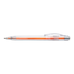 Translucent Ballpoint Pen with Coloured Refill - Image 2