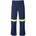 Site Premium Polycotton Pants - Reflective Legs - Yellow Tape - Image 2