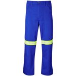 Site Premium Polycotton Pants - Reflective Legs - Yellow Tape - Image 4