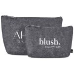 Okiyo Kesho Recycled PET Felt Accessory Bag - Image 2