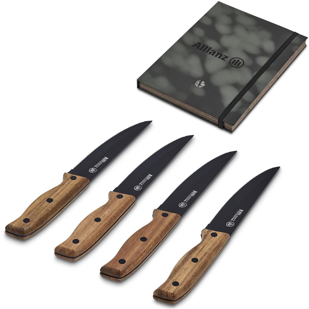 HL-AC-150-B Andy Cartwright Ermelo Steak Knife Set - Image 1