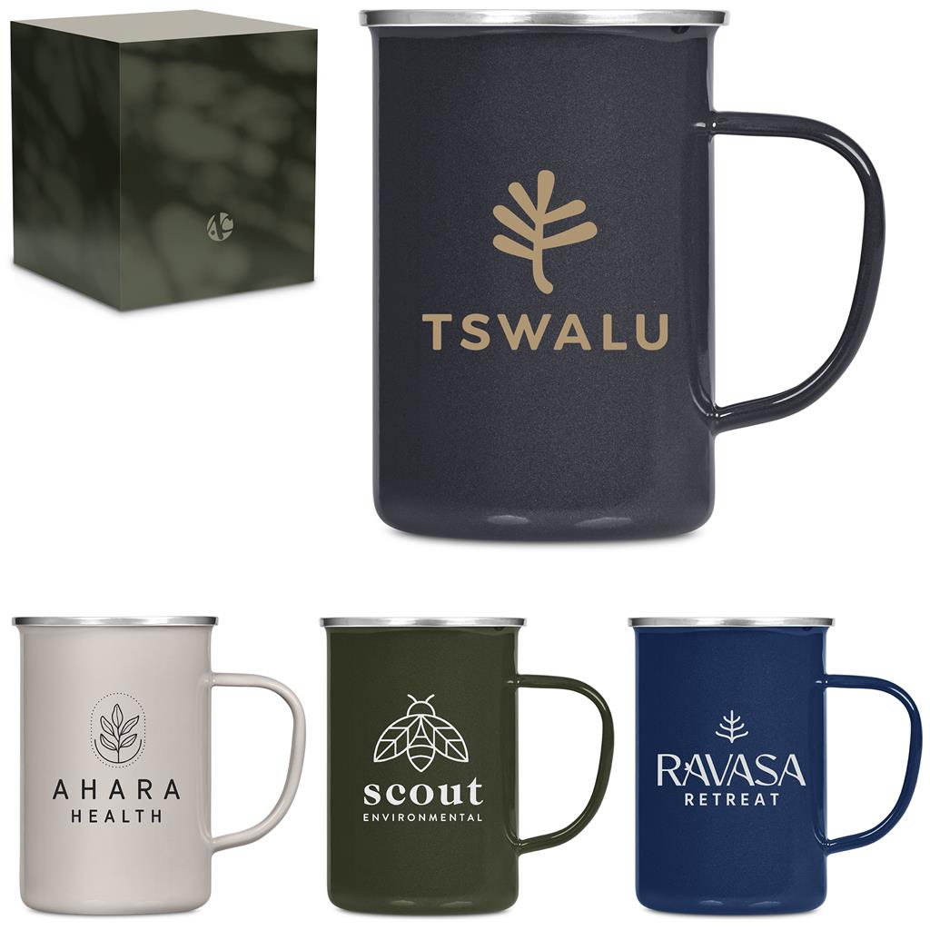 DR-AC-299-B Andy Cartwright Satara Enamel Coffee Mug – 600ml - Image 1