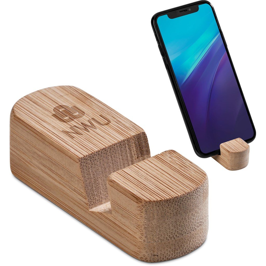 MT-OK-422-B Okiyo Kiki Bamboo Phone Stand - Image 1