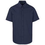 Mens Short Sleeve Cotton Twill Moderna Shirt - Image 3