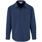 Mens Long Sleeve Micro Check Shirt - Image 4