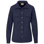 Ladies Long Sleeve Mawenzi Twill Shirt - Image 3