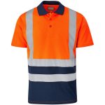 Surveyor Two-Tone Hi-Viz Reflective Golf Shirt - Image 3
