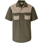 Mens Short Sleeve Serengeti 2-Tone Bush Shirt - Image 2