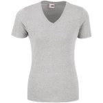 Ladies Michigan Melange V-Neck T-Shirt - Image 4
