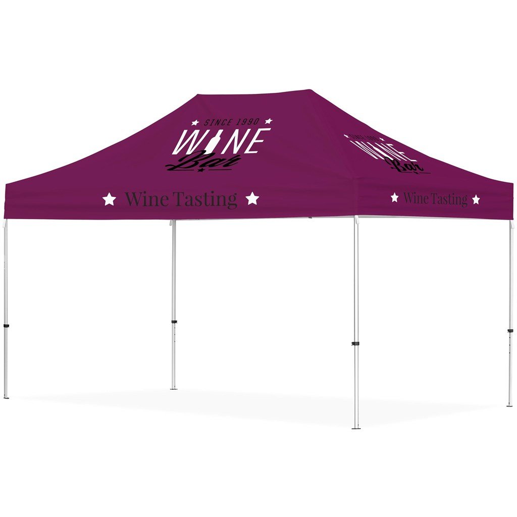 DISPLAY-2080 Ovation Sublimated Gazebo 4.5m X 3m - Image 1