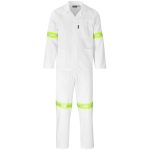 Trade Polycotton Conti Suit - Reflective Arms, Legs & Back - Yellow Tape - Image 10