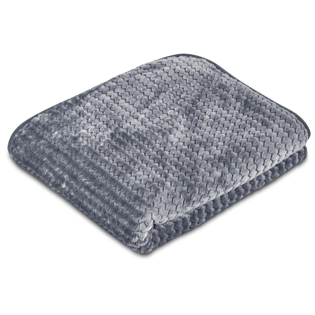 PC-SD-165-B-GY-05 Serendipio Cozytrip Travel Blanket & Pillow - Image 1