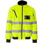 Techno Padded Hi-Viz Reflective Bunny Jacket - Image 4