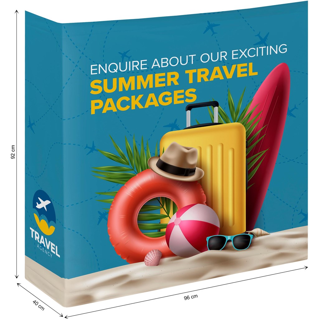 CB-AM-1-D Pop Up Fabric Counter Skin - Image 1